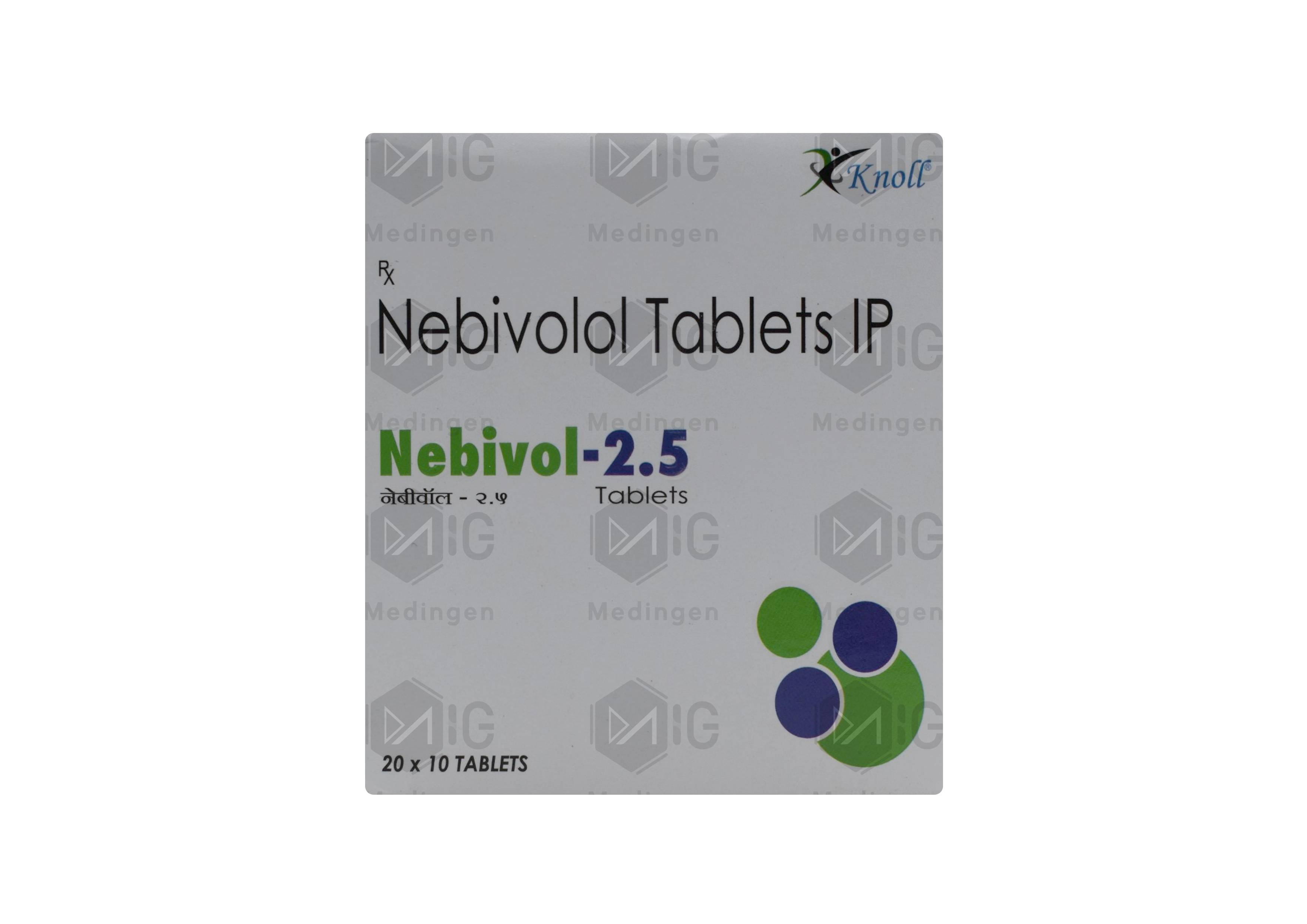 NEBIVOL 2.5MG